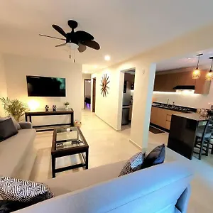 Apartamento Departamento Centrico Y Moderno En Cancun., Cancún